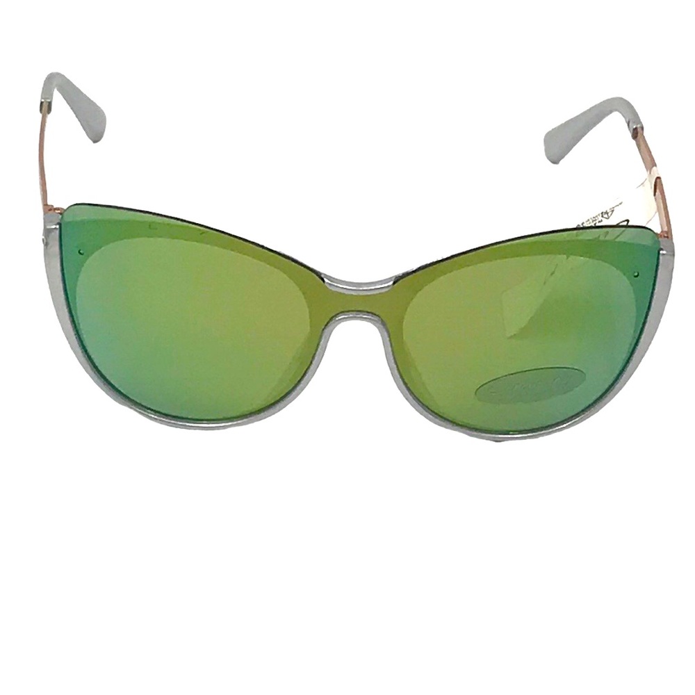 Circus NY🕶Green Mirrored Cat Sunglasses